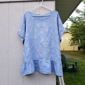 Valentina Naldi Linen Top 2X